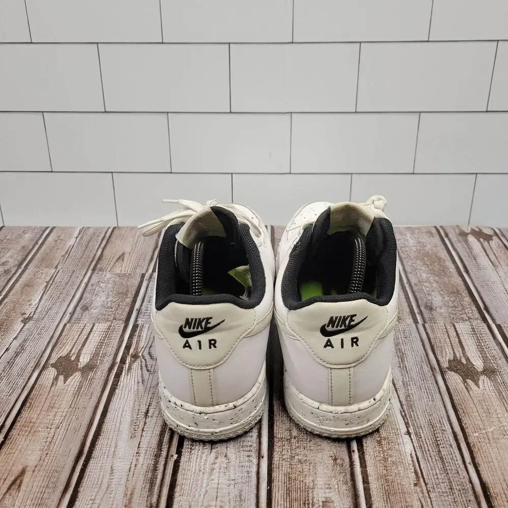 Nike White Cream Low-Top Athletic Sneakers